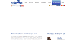 Desktop Screenshot of hadescan.com